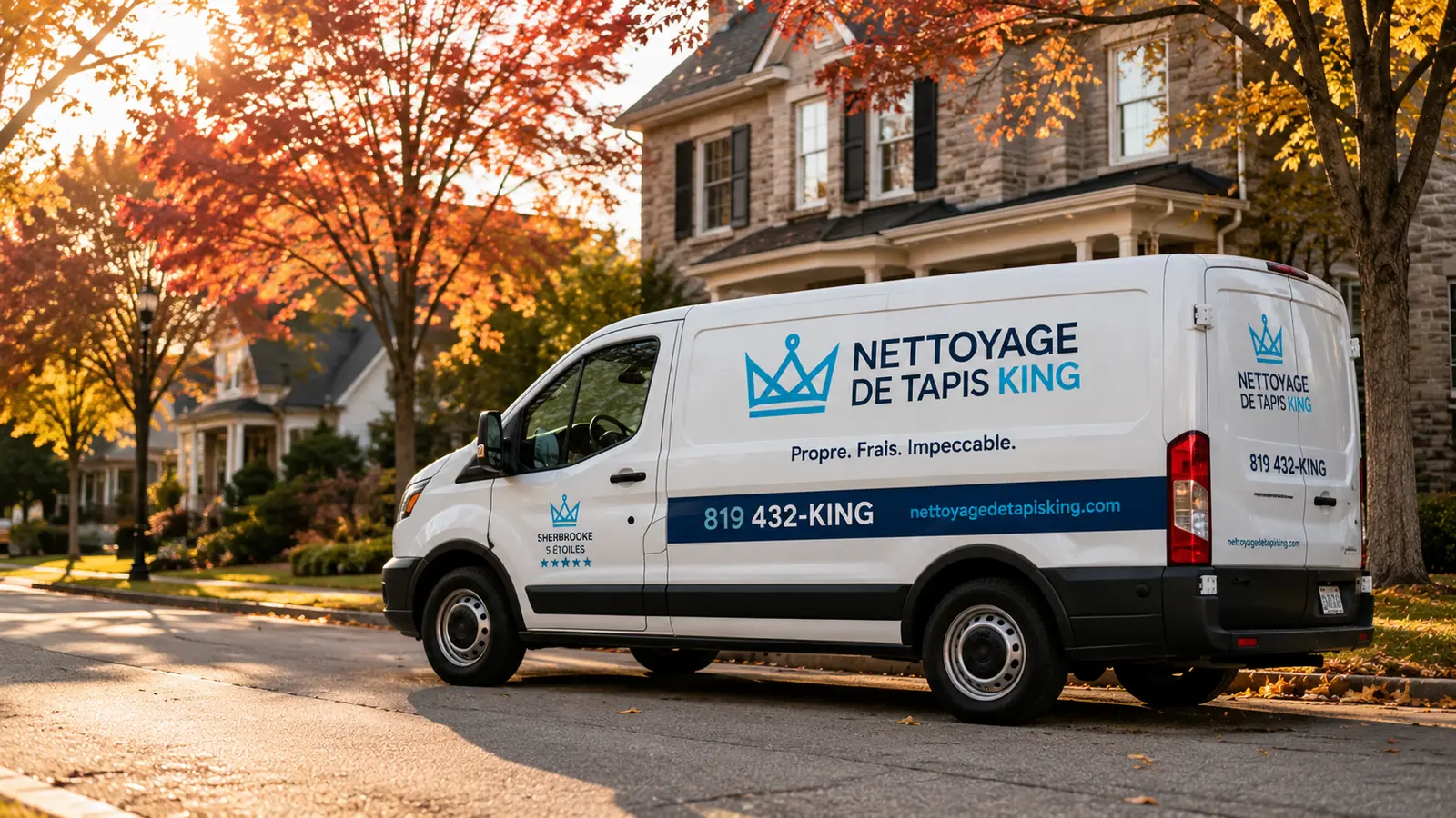 Camionnette de service Nettoyage de tapis King